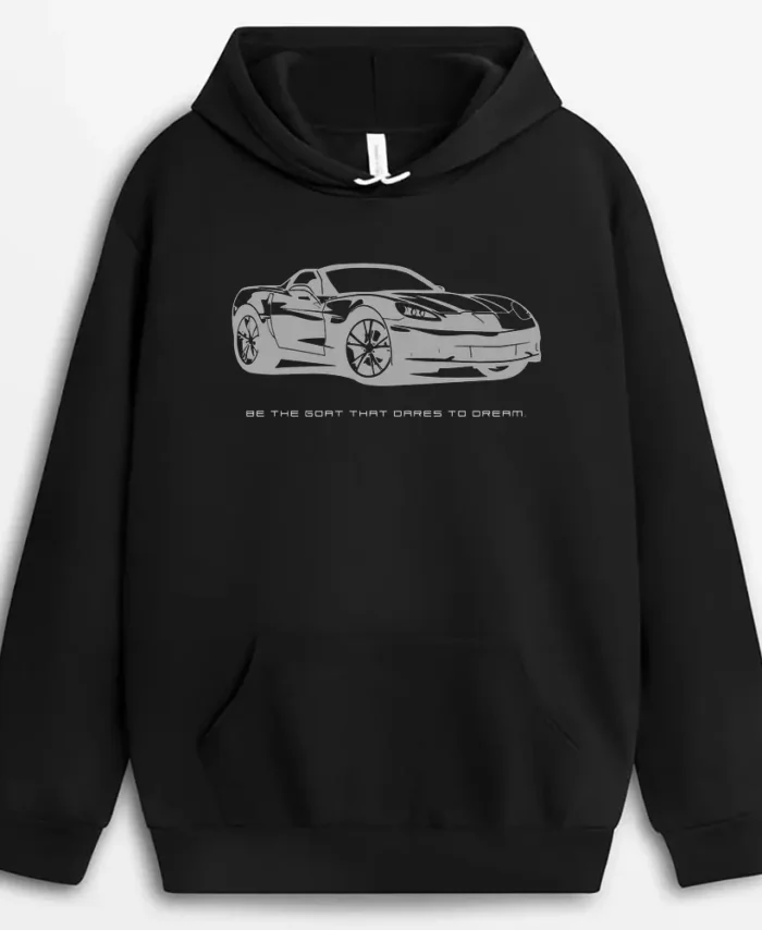 Be The Goat That Dares To Dream Goats Remind Us That The Impossible Is Just A Matter Of Perspective Sofmeeg Hoodie - Black