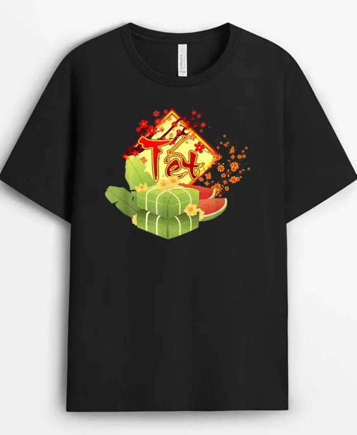 Chuc Mung Nam Moi 2023 Vietnamese Lunar New Year Cat, Funny Cat Lover Gift T-Shirt
