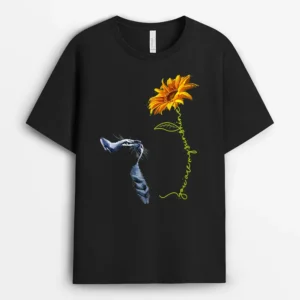 Cute Sunshine Cat T Shirt You Are My Black Cats Lover, Funny Cat Lover Gift T-Shirt