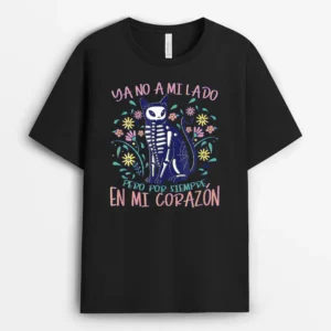 Dia De Los Muertos Cat Skeleton Animals Lover Costume, Funny Cat Lover Gift T-Shirt