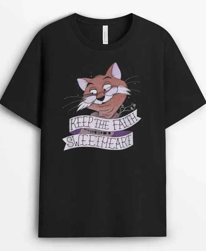 Disney The Rescuers Down Under Rufus The Cat Quote, Funny Cat Lover Gift T-Shirt