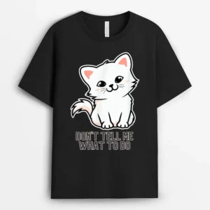 Don Ell Me What O Do Meme Funny Retro Style Vintage Cats, Funny Cat Lover Gift T-Shirt