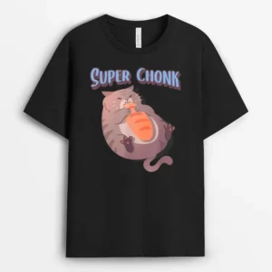 Fat Chonky Cat Meme Lovers Heckin Chonker Super Chonk Cat, Funny Cat Lover Gift T-Shirt