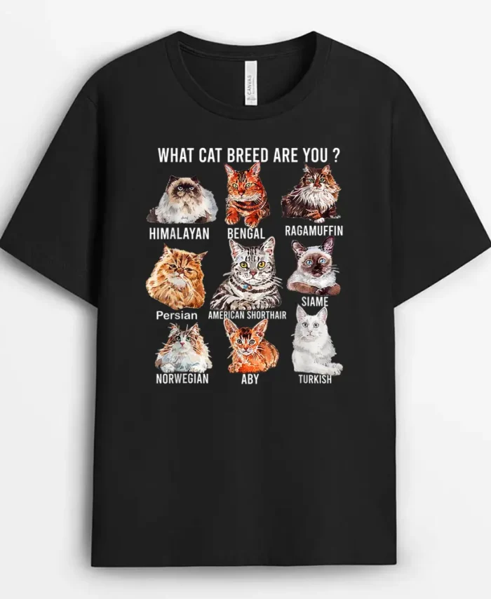 Funny Cat Lover Personality Est Cat Breed Cute Cats Breeds, Funny Cat Lover Gift T-Shirt