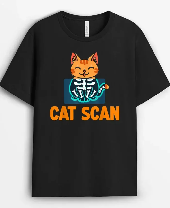 Funny Cat Lovers Ctscan Ct Scan Cat Scan, Funny Cat Lover Gift T-Shirt
