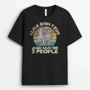 Shih Tzu Funny Dog Lover Retro Shih Tzu, Funny Dog Lover Gift T-Shirt