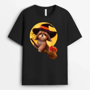 Shih Tzu Halloween Costume Dog, Funny Dog Lover Gift T-Shirt