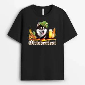Siberian Husky Dog Beer Oktoberfest Prost Beer Festival, Funny Dog Lover Gift T-Shirt