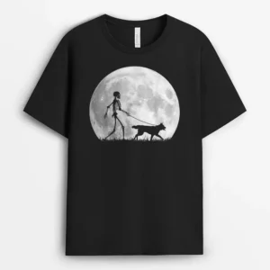 Siberian Husky Halloween Skeleton Funny Dog Gift, Funny Dog Lover Gift T-Shirt