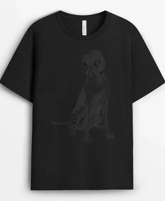 Sitting Dog Bracco Italiano, Funny Dog Lover Gift T-Shirt