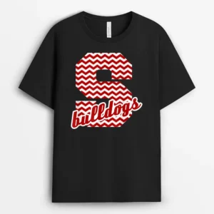 Skiatook Bulldogs, Funny Dog Lover Gift T-Shirt