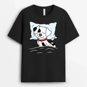 Sleeping Animals Pajama Nightgown Cute Sleeping Dog, Funny Dog Lover Gift T-Shirt